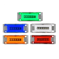 Feu de gabarit latéral à 27 LED à bord large 12/24V, étanche, pour poids lourds et remorques (vente en gros)