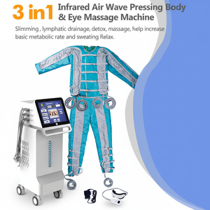 <span class=keywords><strong>Appareil</strong></span> de massage par pressothérapie de haute qualité, 24 airbags, thérapie par ondes d'air, drainage lymphatique - Product Image 3