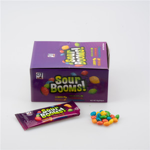 Bán buôn BRC Sours bom ngọt ngào ngọt ngào sản xuất túi kẹo Halal sucreries BONBON tùy chỉnh trái cây Hương vị tự nhiên Chew kẹo - Product Image 6