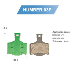 Sıcak Fırsat Bisiklet Disk Fren Balataları Mtb Yedek Parçaları Dağ Bisikleti Disk Fren Balataları Seramik Bisiklet Fren Balataları - Product Image 6