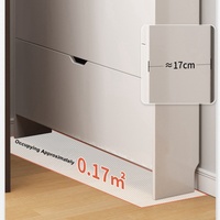Meuble de rangement modulaire de luxe en panneaux de particules, facile à assembler, pour chaussures, idéal pour salon, appartement, entrée de maison - Prix de gros