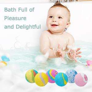 Coffret Cadeau de Bombes de Bain Artisanales Personnalisées Style Mignon – Vente en Gros de Boules de Sel Hydratantes pour Bain Moussant et Spa pour Femmes - Product Image 6