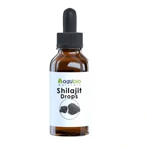 OEM di alta qualità Himalayan Shilajit gocce di liquido puro naturale 60ml Shilajit gocce