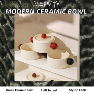 Tazón Grande para Sopa, Estilo Moderno, con Doble Asa, Cerámica Ecológica, Duradero, para Fideos Instantáneos, Ideal para Dormitorios Estudiantiles y Regalos Empresariales - Product Image 2