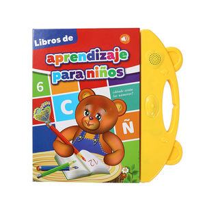 <span class=keywords><strong>Livre</strong></span> sonore pour enfants en <span class=keywords><strong>espagnol</strong></span> et en anglais, machines d'apprentissage, <span class=keywords><strong>livre</strong></span> <span class=keywords><strong>audio</strong></span>, <span class=keywords><strong>apprendre</strong></span> <span class=keywords><strong>l</strong></span>'alphabet des animaux, les nombres, <span class=keywords><strong>livre</strong></span> électronique pour <span class=keywords><strong>l</strong></span>'école maternelle - Product Image 1