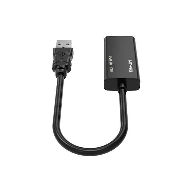 Factory Price USB2.0 to HDMI Adapter(HDMI to USB Converter Available), MT-VIKI USB to HDMI Converter Cable