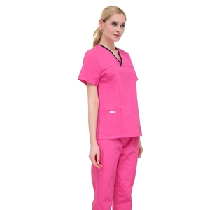 Conjuntos de Uniformes Quirúrgicos Unisex, Uniformes de Hospital, Tela Tejida, Uniformes Médicos, Servicio OEM, Venta al Por Mayor de Fábrica - Product Image 3