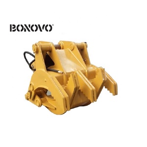 <span class=keywords><strong>BONOVO</strong></span> Grappin forestier pour excavatrice, attache de pelle, grappin hydraulique monocylindre rotatif à 360°, 2-50 tonnes, Q345/Q460 - Product Image 3