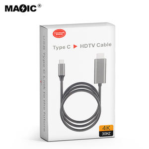 Adaptateur USB type-c vers <span class=keywords><strong>HDMI</strong></span>, 4K, 30Hz, adaptateur pour téléphone, <span class=keywords><strong>tablette</strong></span>, ordinateur portable et de bureau, version la plus populaire - Product Image 6