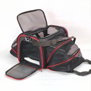 USMILEPET Best Seller Oxford Cloth Pet Carrier Tas Jinjing Hewan Peliharaan Berbahan Kain Oxford, Disetujui Maskapai Penerbangan, Lembut, Portabel, Dapat Dicuci, untuk Kucing & Anjing - Product Image 2