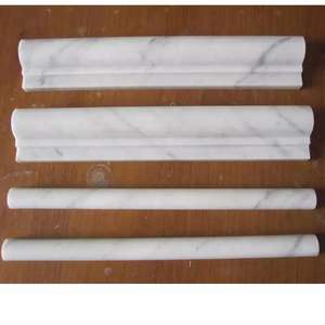 Materiale decorativo marmo <span class=keywords><strong>Marmara</strong></span> bianco e binario per sedia bianco Carrara - Product Image 2