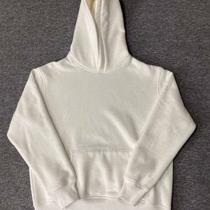 Sudaderas con Capucha Personalizadas para Hombre, de Algodón de Alta Calidad, Hombros Caídos, Forro Polar Grueso, Color Sólido, Otoño, Logotipo Personalizado, Estilo Kanye West, Talla Grande - Product Image 4