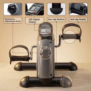 <span class=keywords><strong>Mini</strong></span> Bicicleta Estática con Contador Digital, Pedalador para Ejercicios en Oficina, Rehabilitación de Piernas, Venta Directa Encci - Product Image 3