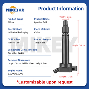 Fabricante 90919-02220 de la bobina de ignición de la calidad de MIKEY para Toyota Camry Corolla RAV 4 AutoPart - Product Image 2