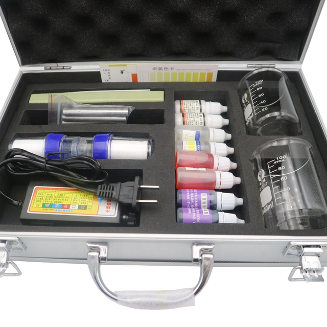 High Quality WANBANG Water for Kit for Swimming Pool Aquarium 0.1pH Accuracy 1 Year Warranty 22X33X5CM 10Pcs/Carton OEM/ODM