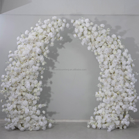 Arches en corne artificielle pour décoration florale d'allée de mariage A178