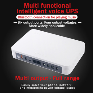 Mini Three Phase DC 20000mAh <strong>UPS</strong> Uninterruptible Power Supply 9V <strong>12V</strong> 24V LiFePO4 <strong>Battery</strong> for Wifi Router CCTV Camera - Product Image 2