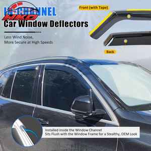 Déflecteurs de vitres latérales en PC injecté pour BMW G05 X5 F95 X5M 19-25 – Protection des portières de voiture - Product Image 2