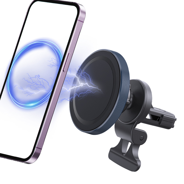 Car Air Vent Magnetic Mount Phone Holder for iPhone 15/14/13/12