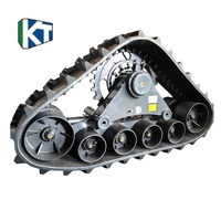 Système de conversion de piste haute performance certifié ISO9001 Kangtui en gros, flottabilité supérieure, stabilité améliorée, garantie 1 an