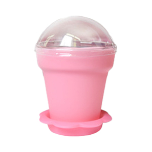 Mini Disposable Cake Cups Single Serving Plastic Cake Cups With Spoon And Chassis