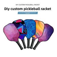 Raquette de pickleball légère, durable et portable en fibre de verre composite T300 pour l'entraînement et le divertissement, facile à ranger pour adultes