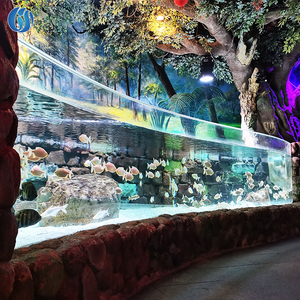 Produits les plus vendus Panneau acrylique transparent Projet de mur pour aquariums, Design moderne Grande feuille acrylique <span class=keywords><strong>Aquarium</strong></span> océanique - Product Image 6