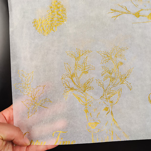 Papel de Regalo Personalizado con Logotipo Impreso, Diseño Floral, para Jabones, Bombones, Ramos de Flores, Navidad, Venta al Por Mayor - Product Image 5