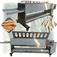 Machine automatique industrielle électrique pour laver et peler les concombres, le manioc et les pommes de terre