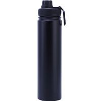 Gourde sport isotherme en acier inoxydable grande capacité avec logo personnalisé, couvercle et poignée, isolation thermique 12-24h