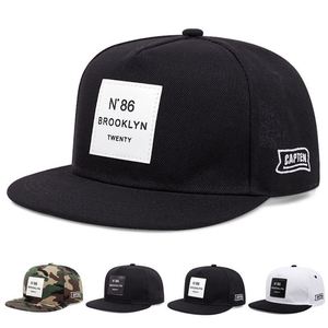 Casquette Hip-hop avec visière pare-soleil, casquette snapback pour femmes, style décontracté d'été, casquette à visière plate pour jeunes - Product Image 1