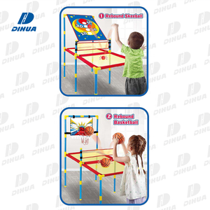 Ensemble <span class=keywords><strong>de</strong></span> jeux <span class=keywords><strong>de</strong></span> rebond 3 en 1, jouet <span class=keywords><strong>de</strong></span> <span class=keywords><strong>tennis</strong></span> <span class=keywords><strong>de</strong></span> <span class=keywords><strong>table</strong></span> pour enfant avec balle d'arcade et <span class=keywords><strong>basket</strong></span>-ball, jeu familial <span class=keywords><strong>de</strong></span> sport d'intérieur - Product Image 4