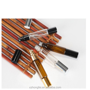 Thiết Kế Mới 10Ml Đôi-Kết thúc Tinh Dầu Con Lăn Cho Bóng Phun Rõ Ràng Hổ Phách Thủy Tinh Container Bơm Niêm Phong Xi Lanh Cho - Product Image 2