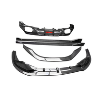 Kit carrosserie complet en fibre de carbone pour BMW Z4 G29 2019-2023 : Lame avant, jupes latérales et aileron arrière avec éclairage – Pièces de modification
