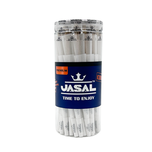 Conos UASAL Blue King Size, 50 Unidades, Papel de Liar de Combustión Lenta, Papel Blanco Natural para Fumar, Venta al Por Mayor - Product Image 1