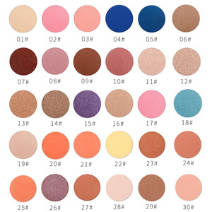 Sombra de Ojos Individual Mate y Brillante, Sombra de Ojos de Alta Pigmentación y Larga Duración, Recambios Personalizables para Paletas de Maquillaje - Product Image 4