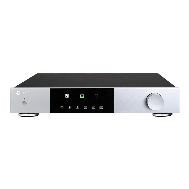 ESS9038Q2M DAC Audio Music Streamer With HDD BT4.1 XMOS PCM768 DSD512 Network Audio Player for Hifi Music Lover