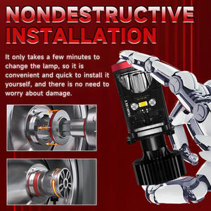 Precio de Fábrica, Faro Delantero LED Láser Y8 H4, 8000lm, 90W, 12V, Sistema de Iluminación Automotriz de Ajuste Universal - Product Image 5