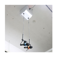Support de microphone motorisé pour plafond Support de microphone suspendu pour système de conférence