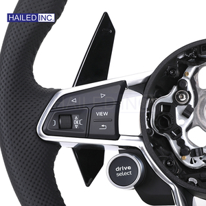 Volante de cuero con adornos plateados Volant Lenkrad de actualización personalizada HAILED para <span class=keywords><strong>Audi</strong></span> A3 A4 A5 A6 A7 A8 R8 RS3 RS6 B8 B9 S7 RS <span class=keywords><strong>S</strong></span> <span class=keywords><strong>Line</strong></span> - Product Image 4