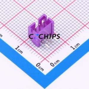 HC-PH-3AWD-P-K-10 Wire-to-Board Pin Header Bent Lead Through Hole,P=2mm Connector 1x3P 2mm Right Angle Insert PH - Product Image 1