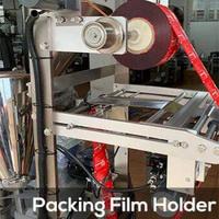 Machine horizontale automatique pour l'emballage de sachets préformés de 1 kg (Omo, poudre à lessiver, bâtonnets de chili, protéines, café, sucre)