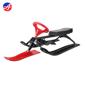 Enfants dirigeant des traîneaux Snow <span class=keywords><strong>Bob</strong></span> pour Snowscoot métal et plastique avec frein - Product Image 4