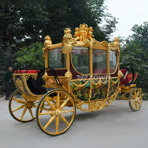 Chariot de conduite de chevaux de haute qualité, peinture de surface de qualité supérieure, pour studio photo et exposition commerciale - Product Image 2