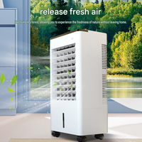 Refroidisseur d'air évaporatif portable YanTuo MY2030 à énergie solaire 30W, réservoir 15L, ventilateur DC rapide, lumière anti-moustiques LED, pour voiture et camping
