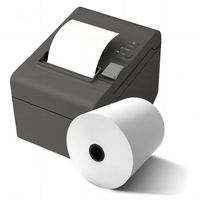 Rouleaux d'imprimante thermique 80x80 Papier thermique Papier de caisse enregistreuse d'usine bon marché Rouleaux de papier de reçu thermique durable