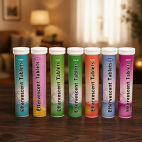 Comprimés effervescents de vitamine C avec logo personnalisé, complément alimentaire pour adultes, stimulant immunitaire et anti-fatigue, soutien à la santé, exclus les nouveau-nés