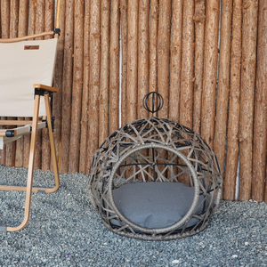 <strong>Fashion</strong> Design Natural Hand Woven Rattan Cane <strong>Dog</strong> <strong>Bed</strong> Woven Rattan Sofa <strong>Bed</strong> - Product Image 2