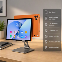 Tablette PC YPORANGECHENG avec logo personnalisé, 10,1 pouces, Android 10, processeur octa-core MTK, 3 Go de RAM, 32 Go de ROM, double caméra 2MP et 5MP pour enfants