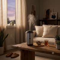 Diffuseur d'encens électrique sans flamme - Rechargeable sans eau, alimenté par Type-C/batterie, purificateur d'air portable pour hôtel/SPA/voiture